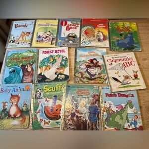 Vintage Little Golden Books Collection